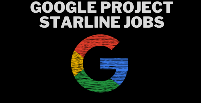 Google product Starline jobs
