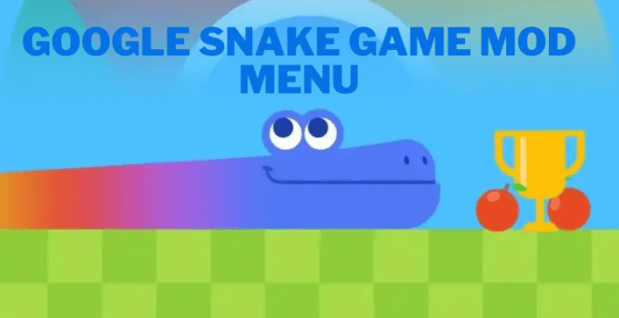 Google Snake game mod menu