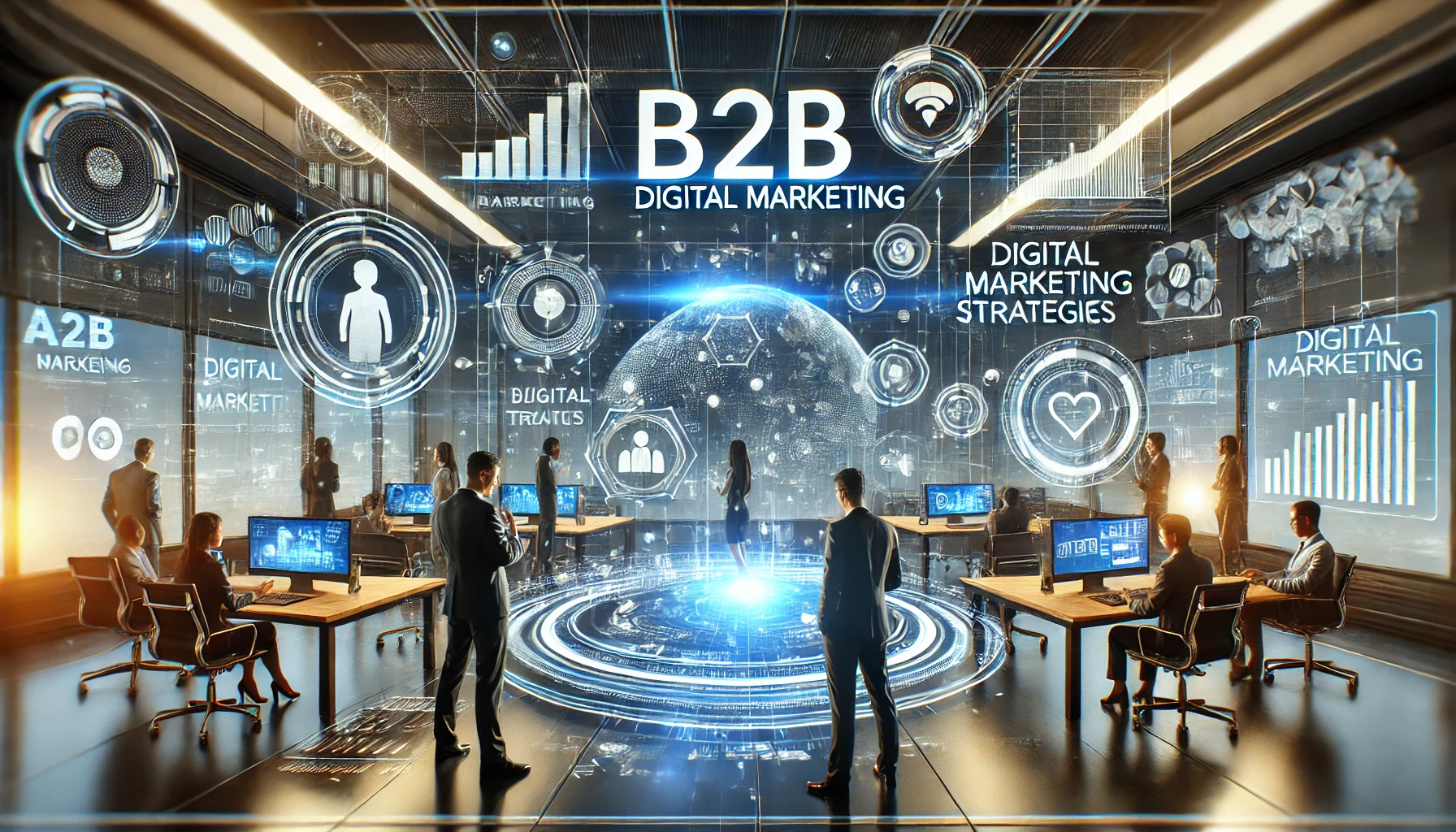 B2B digital marketing.