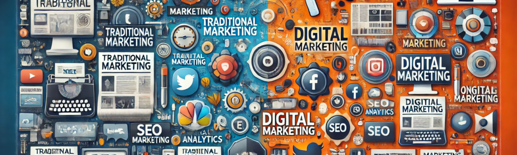 Digital marketing vs traditional marketing