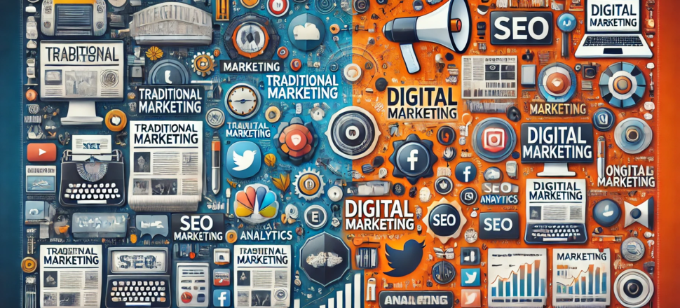 Digital marketing vs traditional marketing