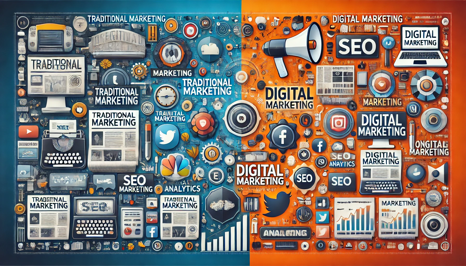 Digital marketing vs traditional marketing