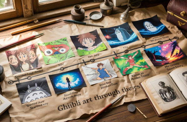History of Ghibli Art
