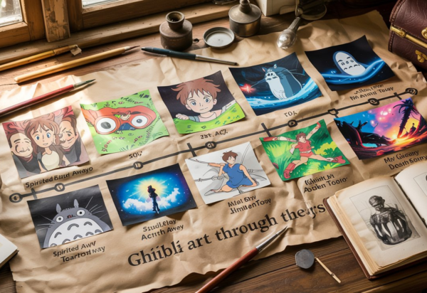 History of Ghibli Art