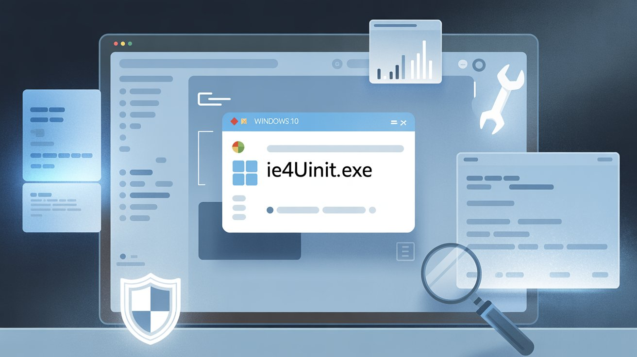 How to fix ie4uinit.exe errors.