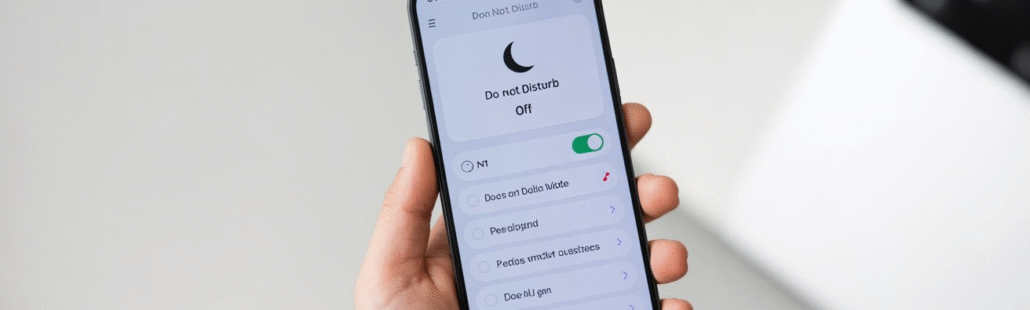 How to turn off do not disturb