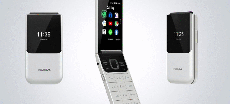 How to zoom camera Nokia 2720 flip