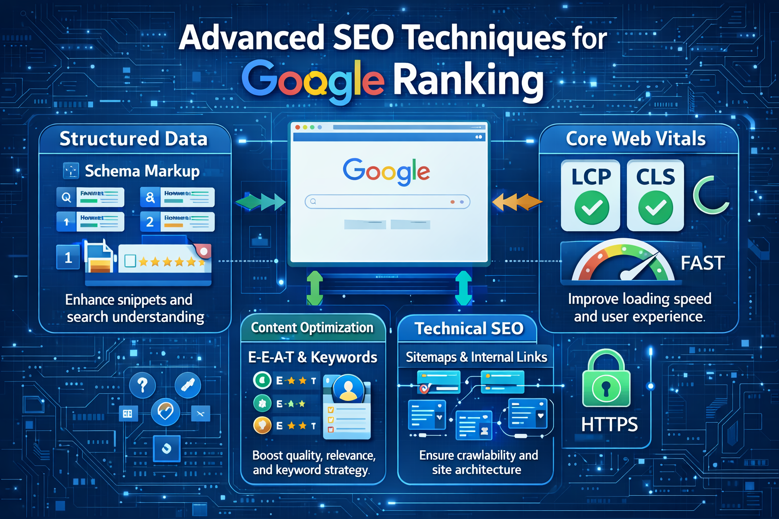 Advanced SEO techniques for Google ranking