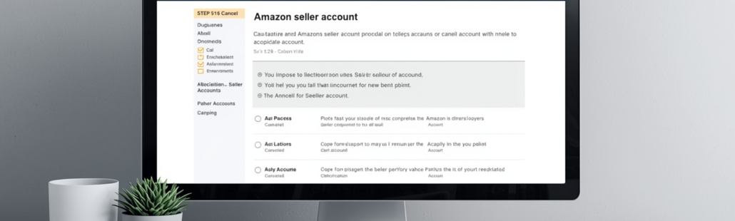 How to cancel Amazon seller account