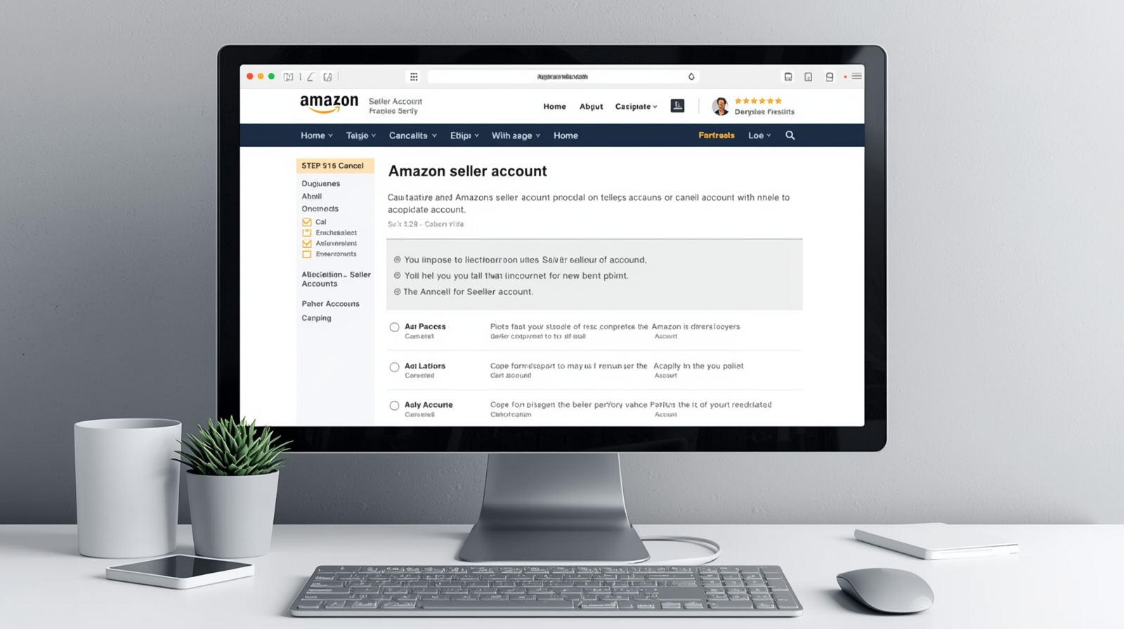 How to cancel Amazon seller account