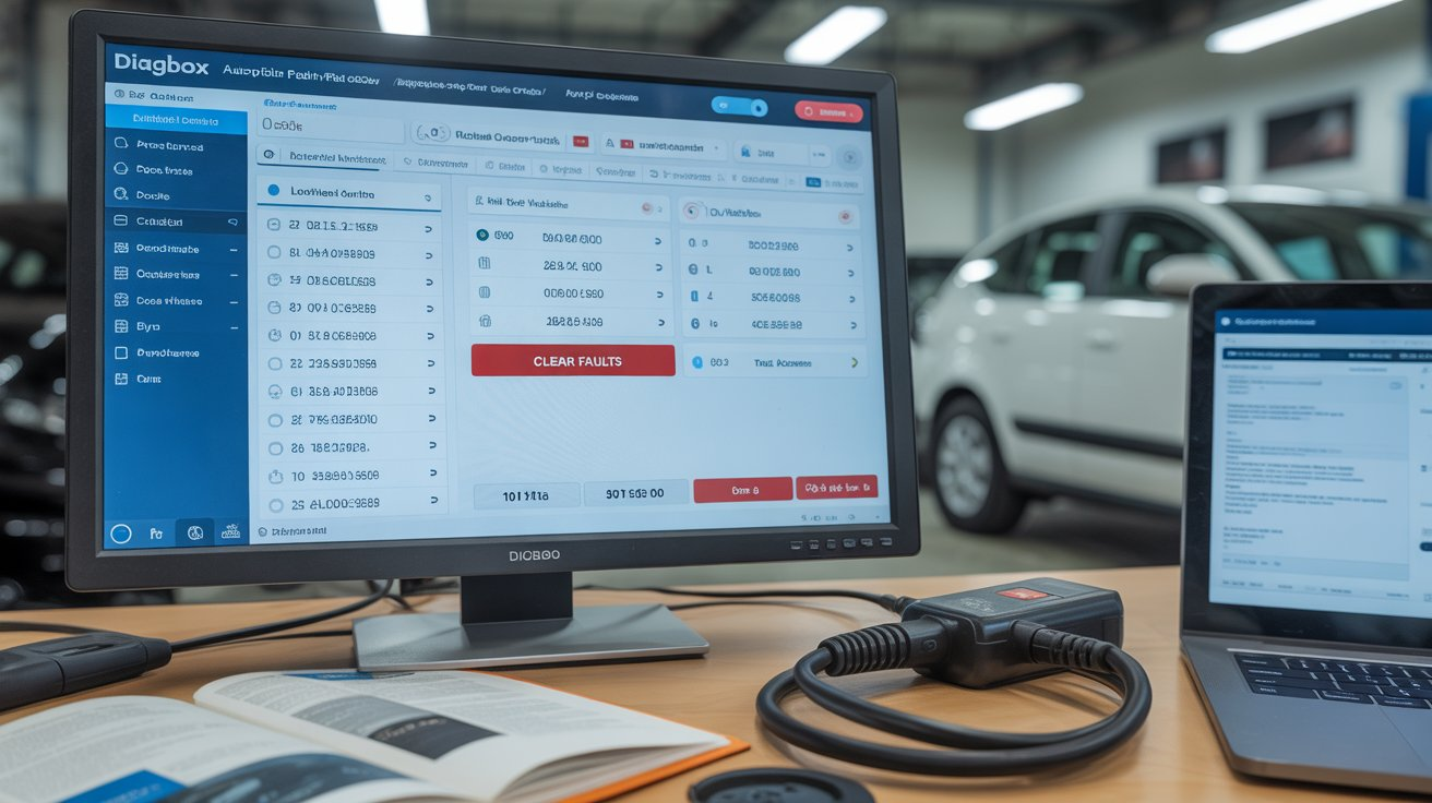 How to clear faults using Diagbox