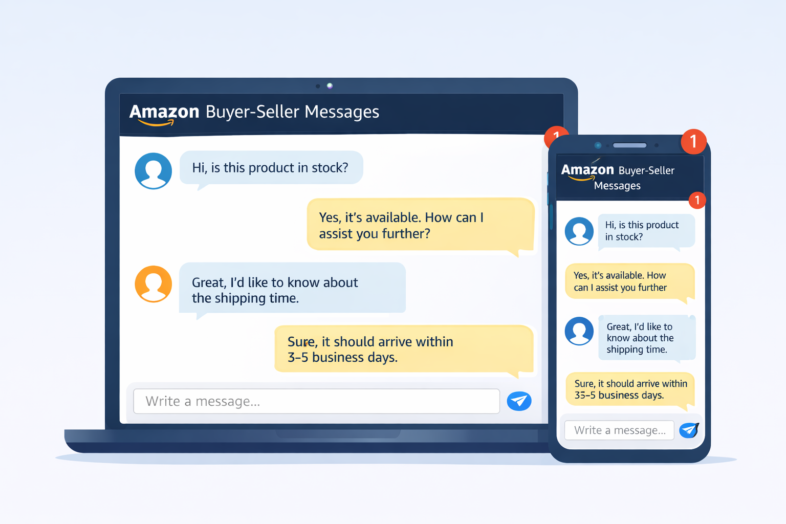 How to find Amazon chat history