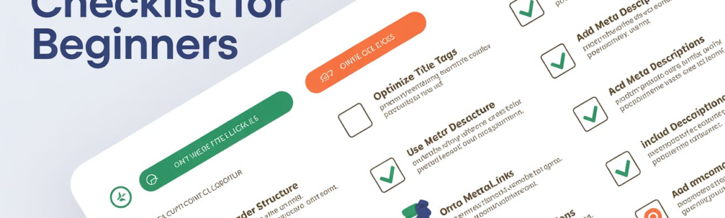 On-page SEO checklist for beginners