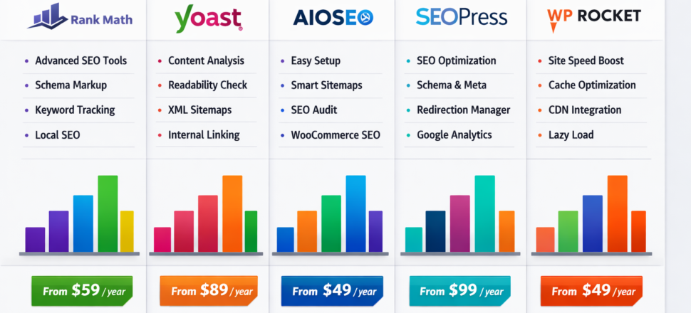 Best SEO plugins for WordPress in 2026