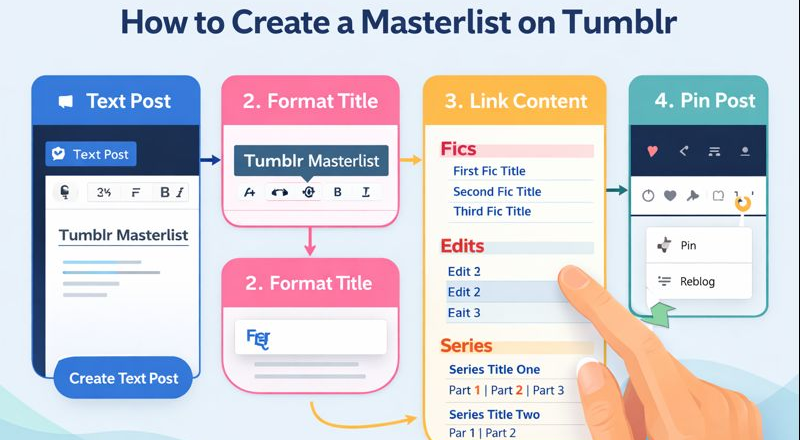 How to add a masterlist on Tumblr How to add a masterlist on Tumblr
