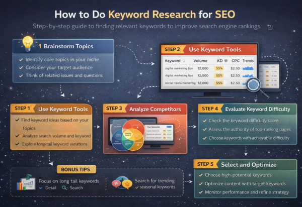 How to do keyword research for SEO