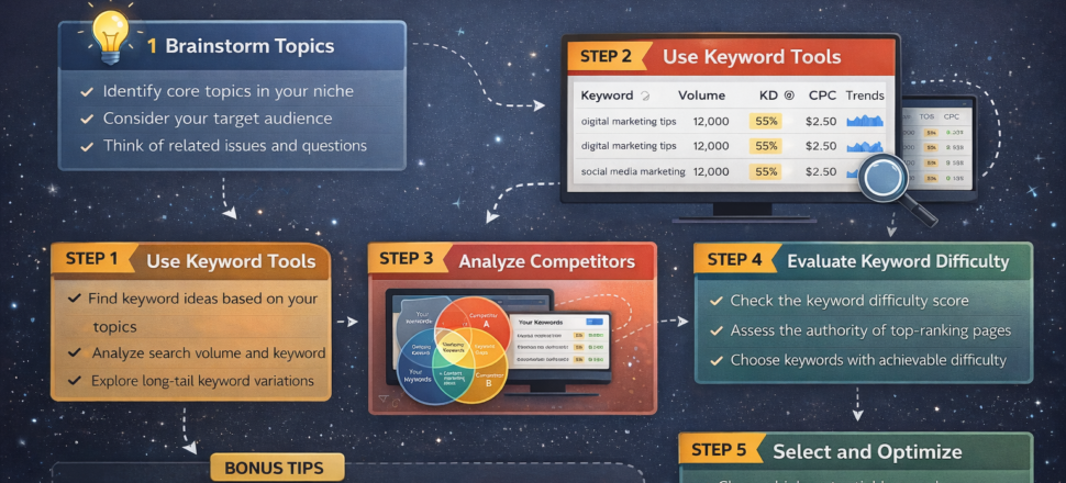 How to do keyword research for SEO