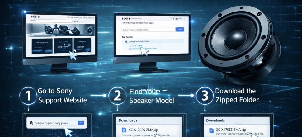 How to find Sony speaker ZMA files How to find Sony speaker ZMA files