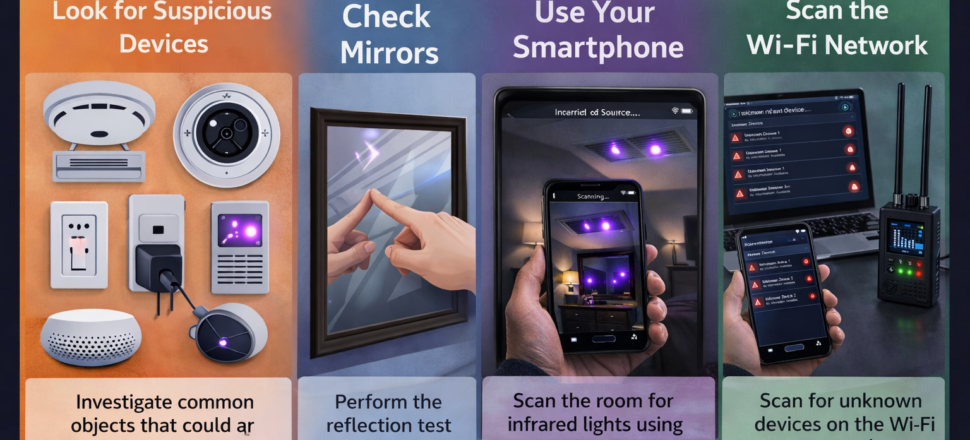 How to find hidden cameras How to find hidden cameras