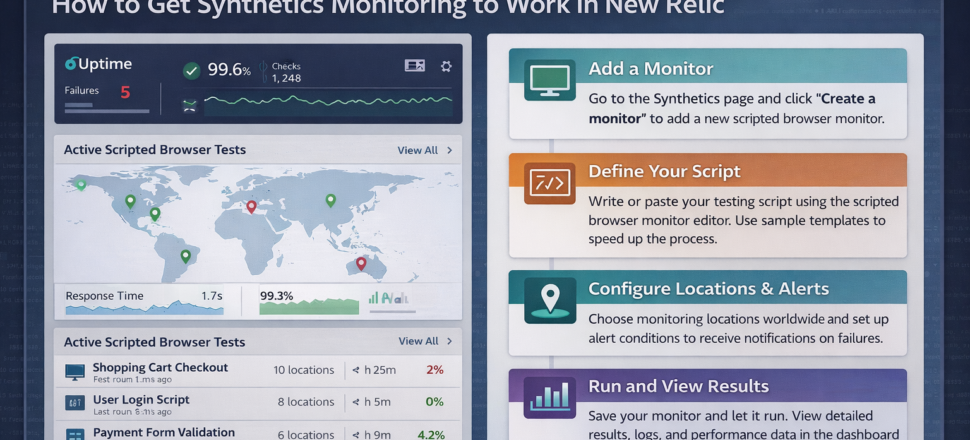 How to get Synthetics monitoring to work in New Relic