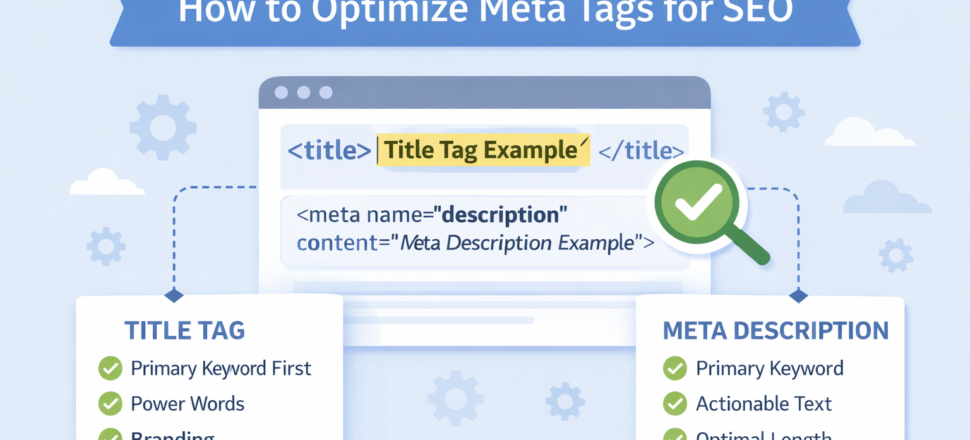 How to optimize meta tags for SEO
