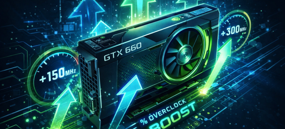 How to overclock Nvidia 660 GPU Windows 10