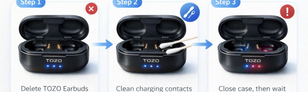 How to reset Tozo earbuds How to reset Tozo earbuds
