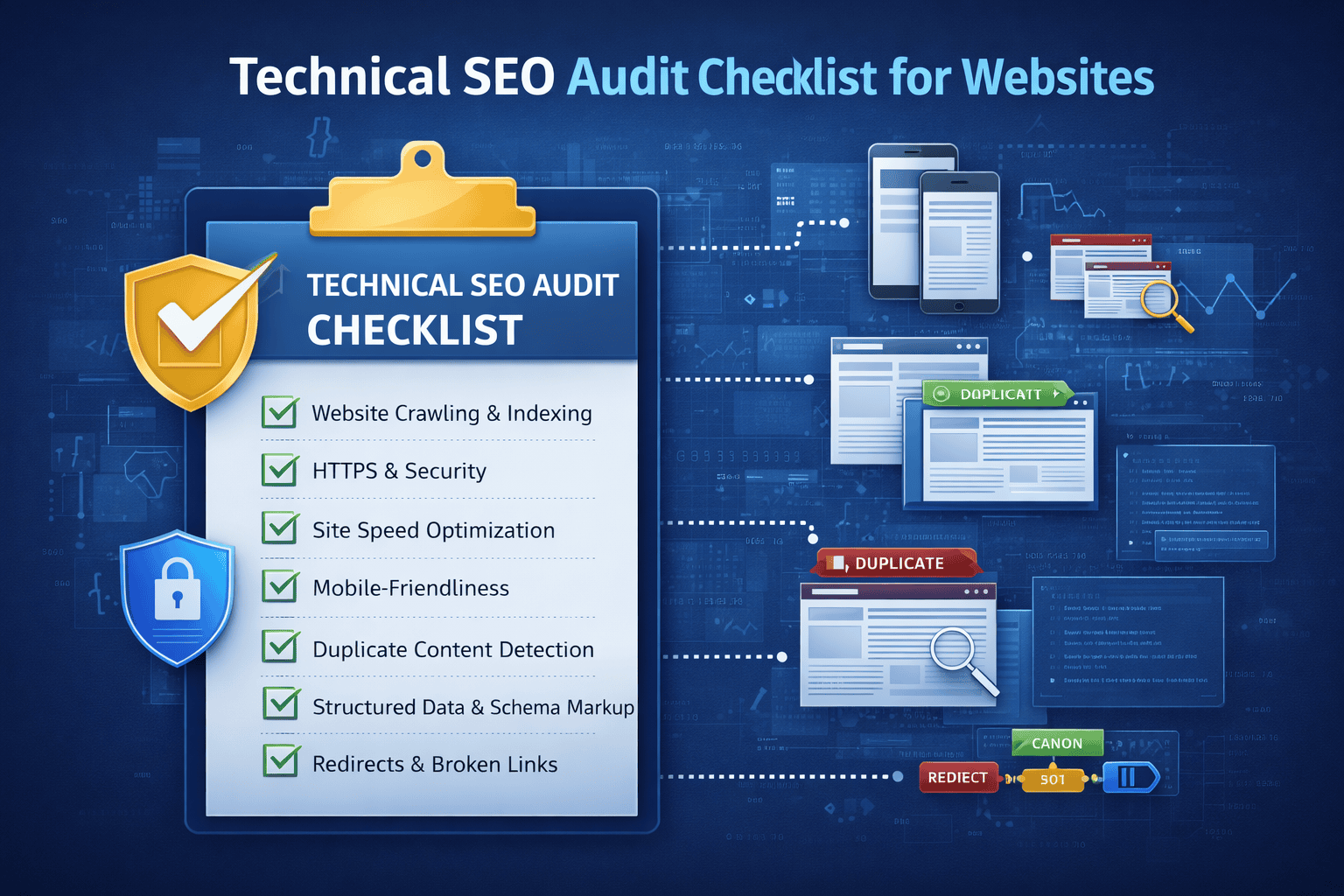 Technical SEO audit checklist for websites - Eadoz