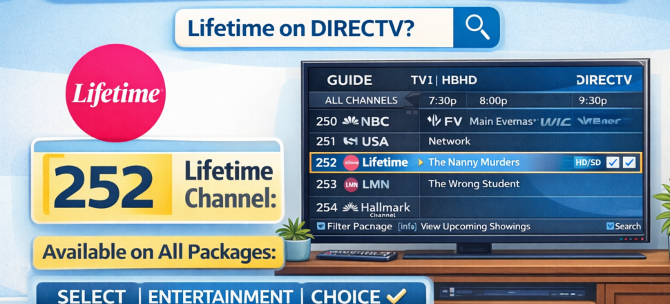 What channel is Lifetime on DirecTV What channel is Lifetime on DirecTV