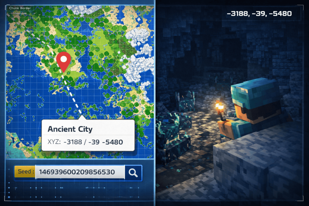 How to find ancient city in Minecraft - Eadoz