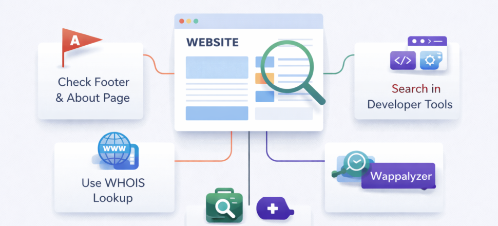 How to find out who created a website How to find out who created a website