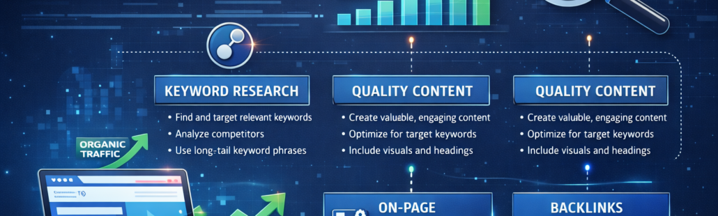 How to increase organic traffic using SEO How to increase organic traffic using SEO