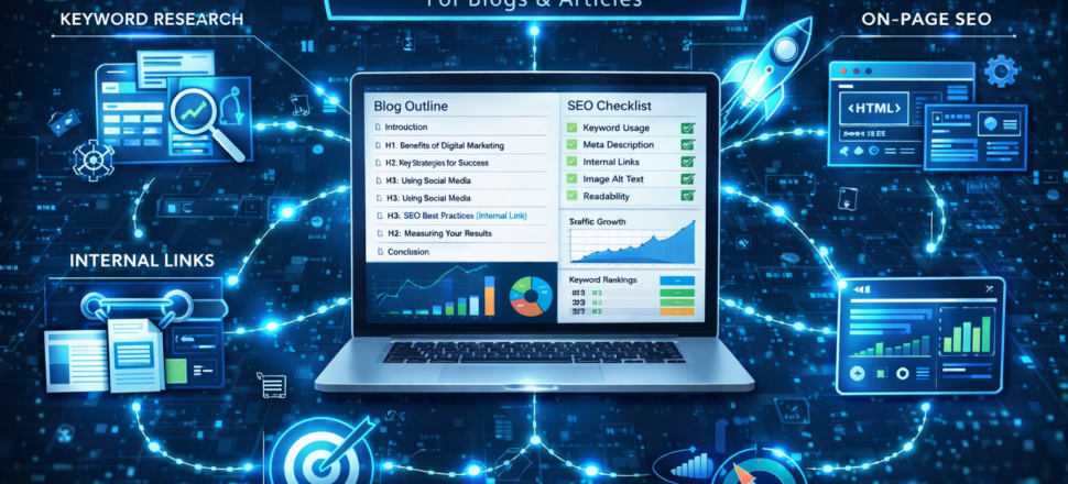 SEO content strategy for blogs and articles