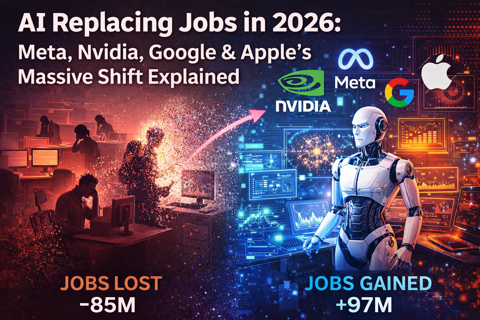 AI Replacing Jobs in 2026: Meta, Nvidia, Google & Apple’s Massive Shift Explained