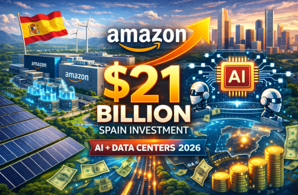 Amazon $21 billion Spain investment in AI and data centers 2026 Amazon $21 billion Spain investment in AI and data centers 2026