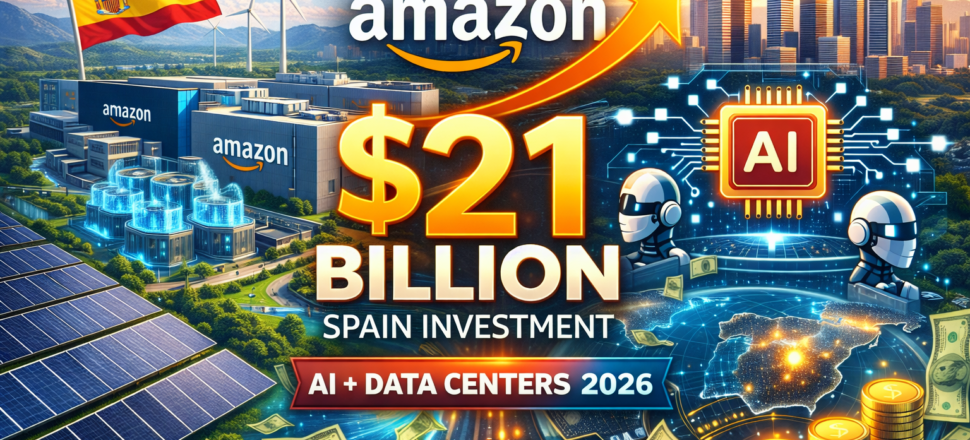 Amazon $21 billion Spain investment in AI and data centers 2026