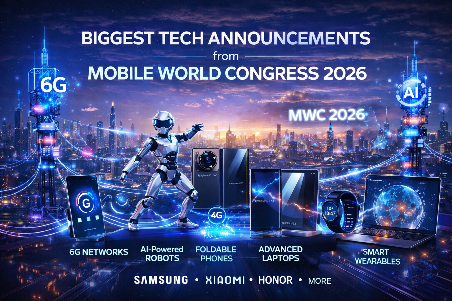 Biggest Tech Announcements from Mobile World Congress 2026