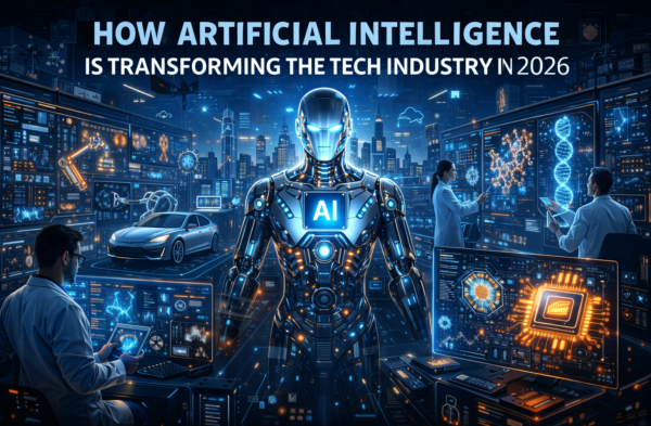 How Artificial Intelligence Is Transforming the Tech Industry in 2026 How Artificial Intelligence Is Transforming the Tech Industry in 2026