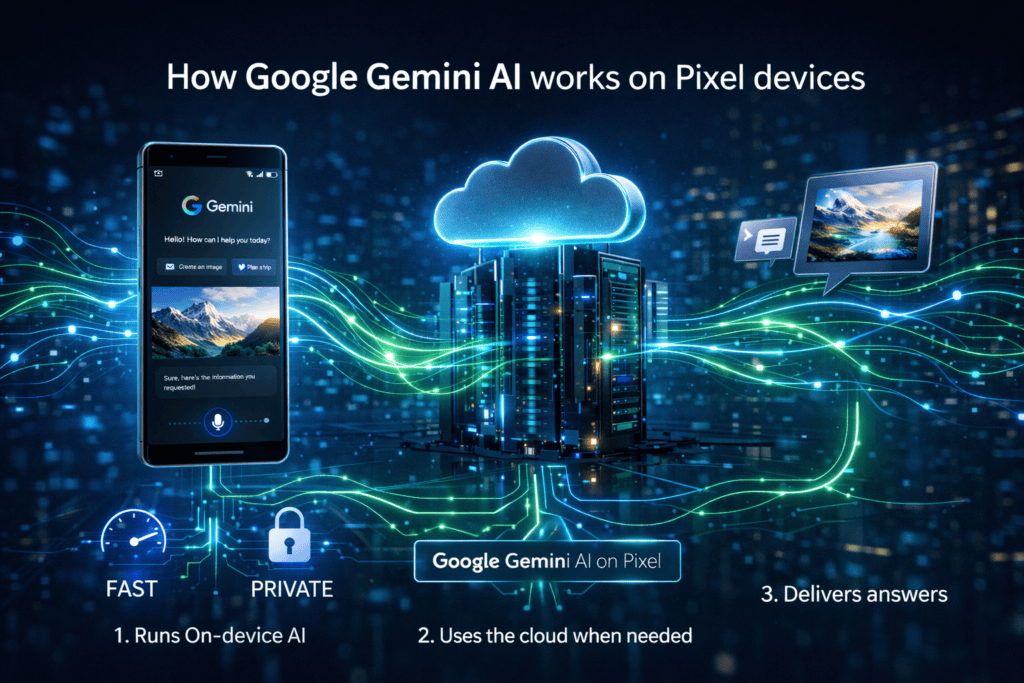 How Google Gemini AI works on Pixel devices - Eadoz