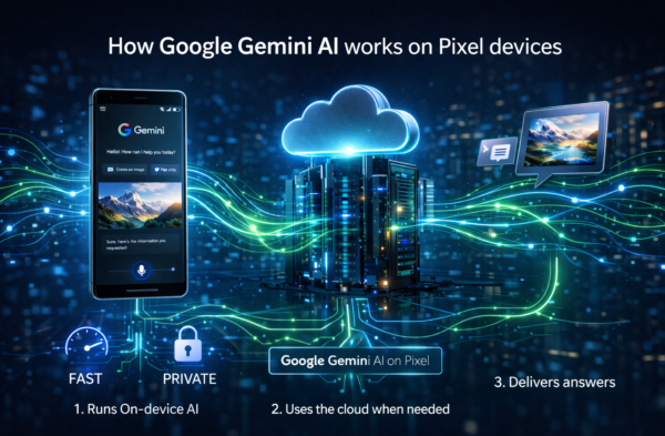 How Google Gemini AI works on Pixel devices