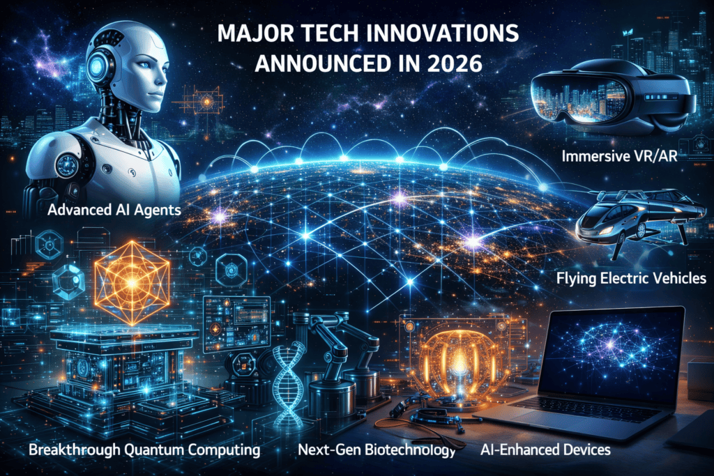 Major tech innovations announced in 2026 - Eadoz