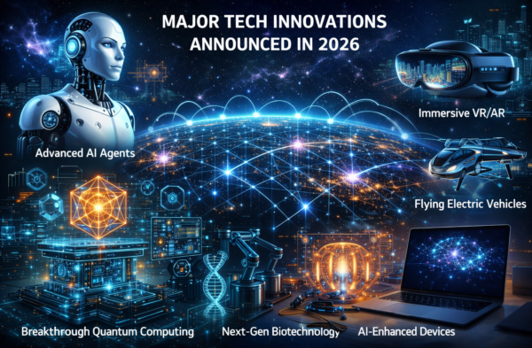 Major tech innovations announced in 2026