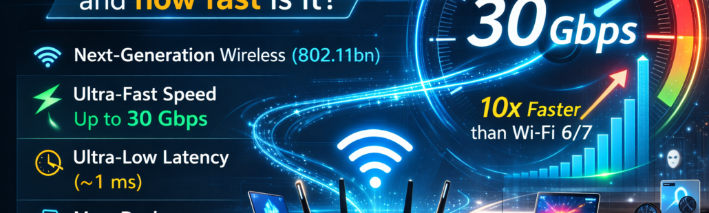 What is Wi-Fi 8 technology and how fast is it