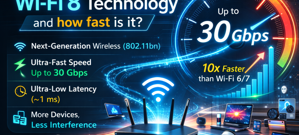 What is Wi-Fi 8 technology and how fast is it