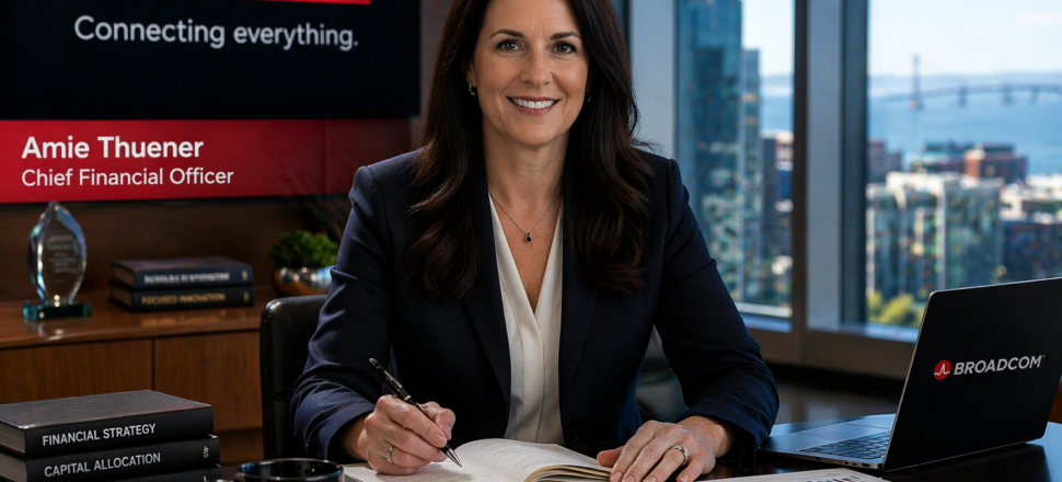 Broadcom CFO Amie Thuener
