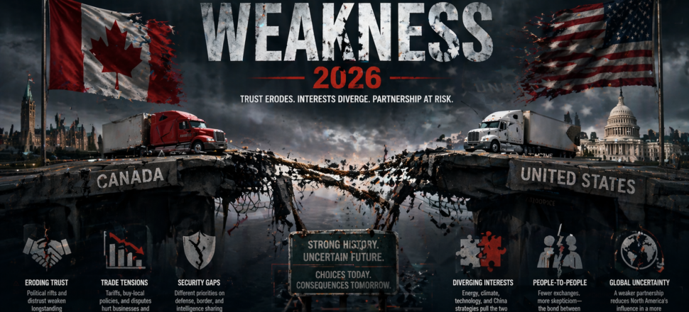 Canada US ties weakness 2026 