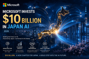 Microsoft invest $10B Japan AI 2026