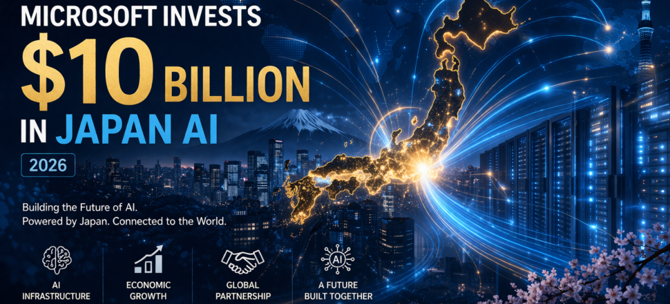 Microsoft invest $10B Japan AI 2026