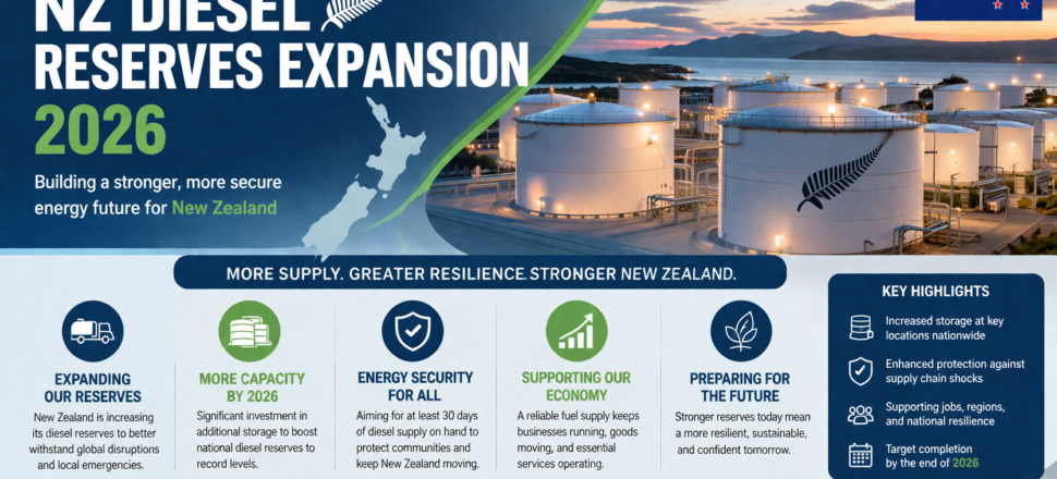 NZ diesel reserves expansion 2026 NZ diesel reserves expansion 2026