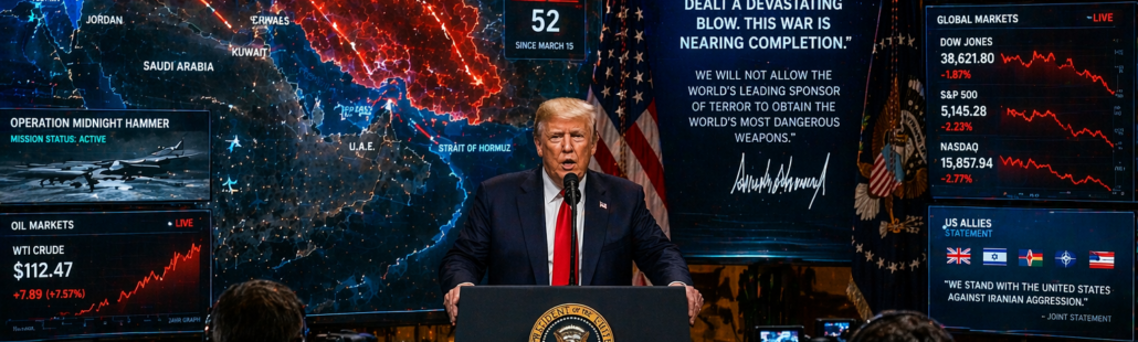 Trump Iran war address 2026